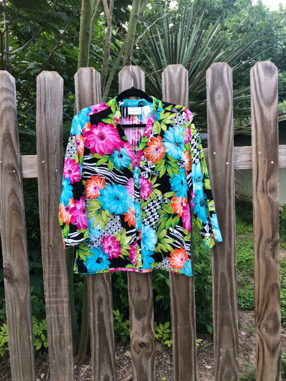 Alfred Dunner Floral Shirt, Size 12